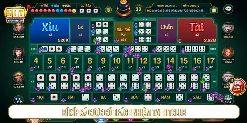 Bí kíp cá cược có trách nhiệm tại HITCLUB