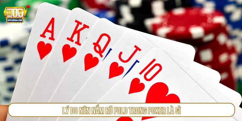 Lý do nên nắm rõ fold trong poker là gì